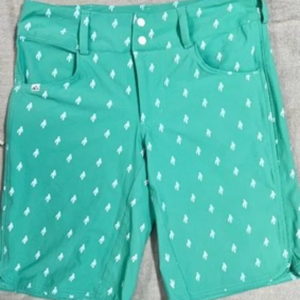 WILD RYE 🩳 🚴🏻‍♀️ Freel Flex Mountain Bike Shorts 🌵 Green Cactus 🌵 WNS M - Picture 2 of 2